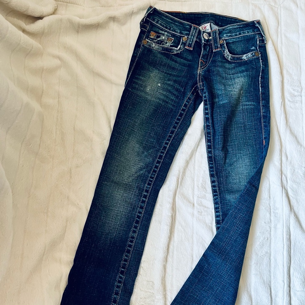 True Religion - Vintage Johnny Jeans - Dark Wash (Sz 25)